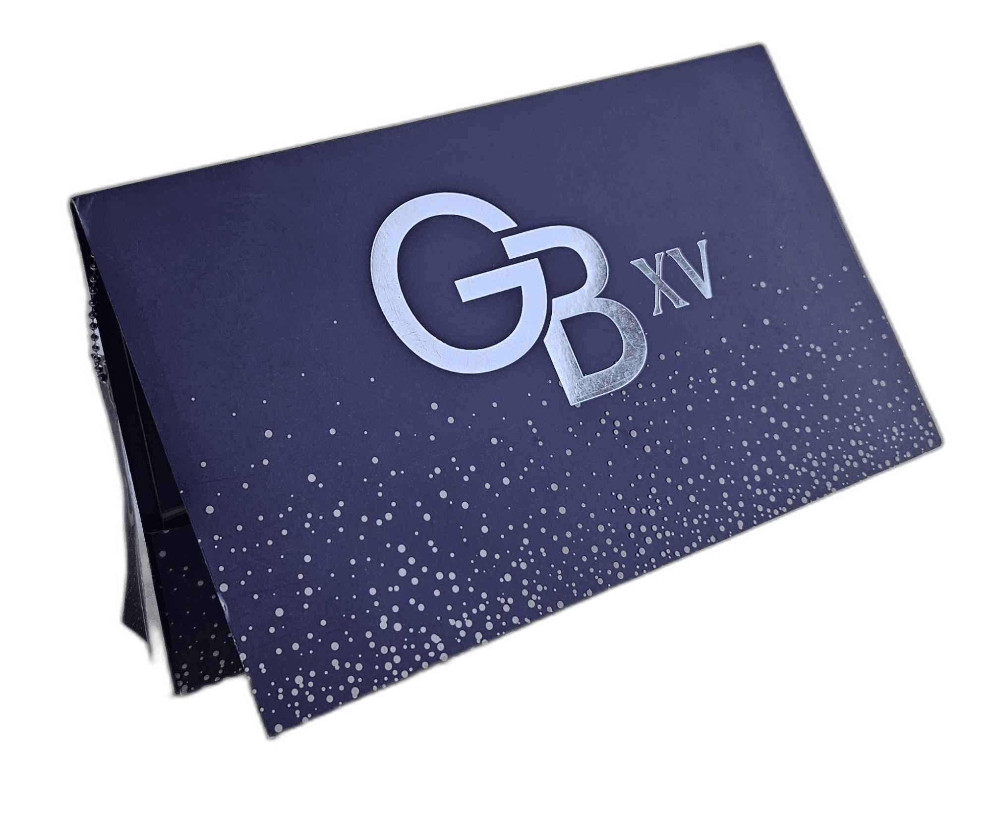 Convite com acabamento premium