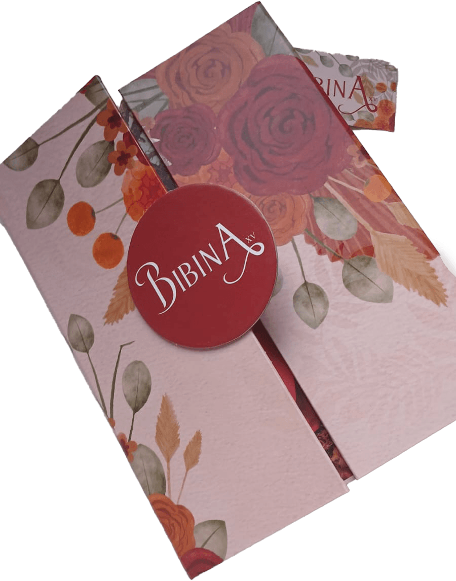 Convite com acabamento premium