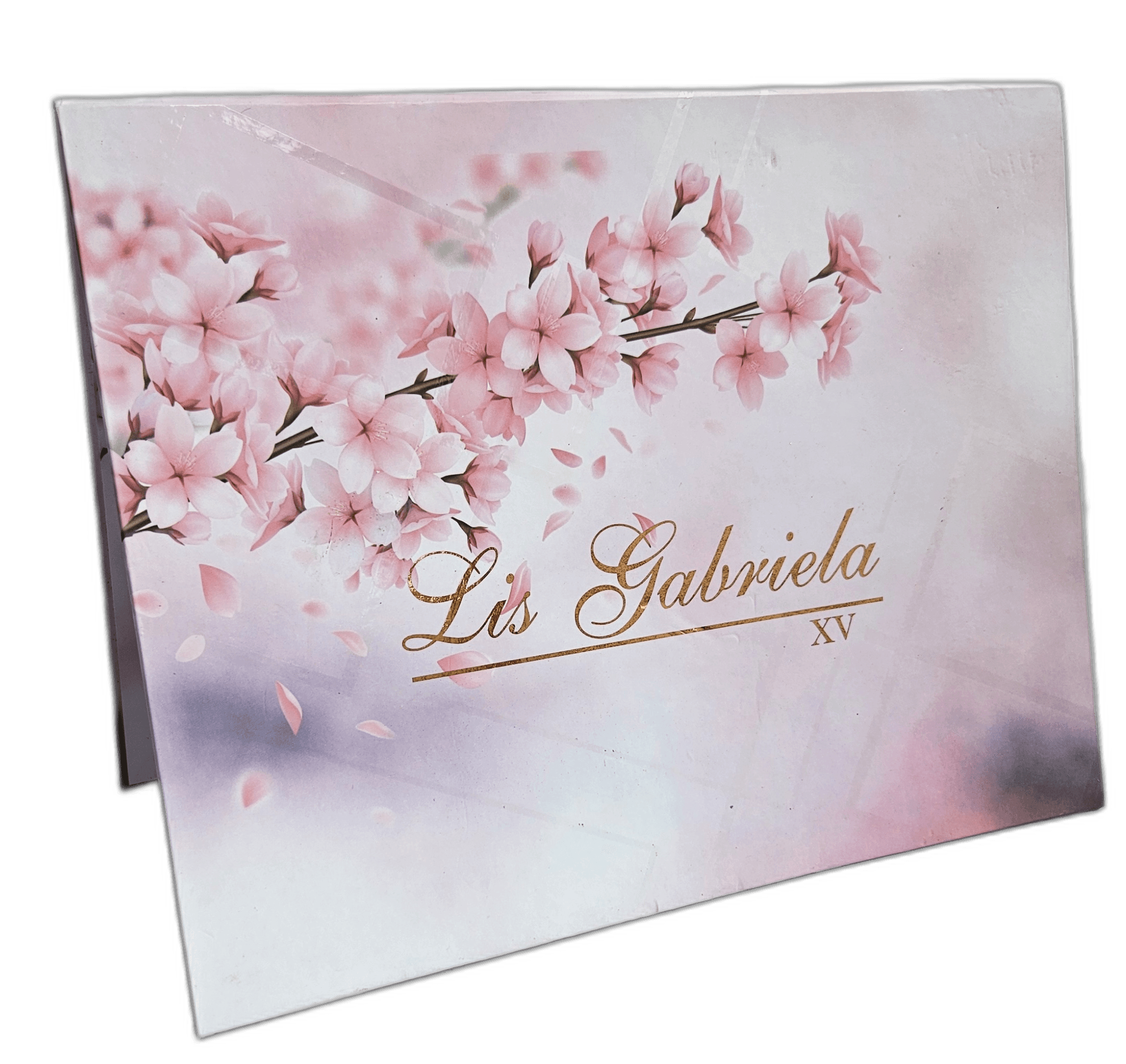 Convite com acabamento premium