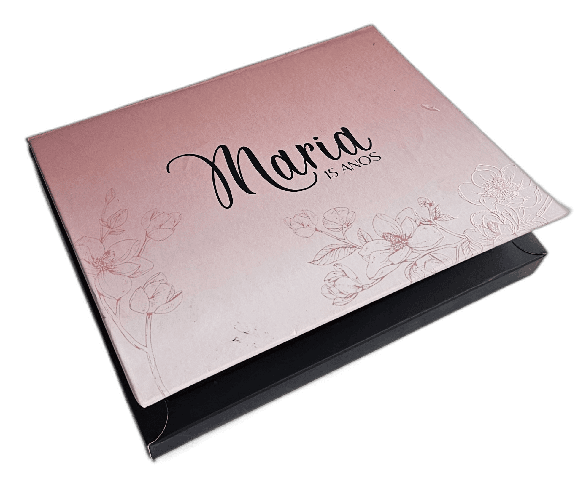 Convite com acabamento premium